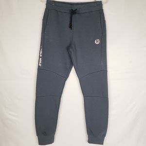 Hurley mens sweatpants gray/blue small